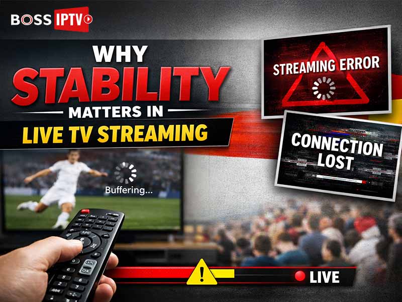 Why Stability Matters in Live TV Streaming